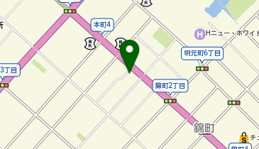 メガネの和光の地図画像