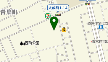 赤帽後藤運送店の地図画像