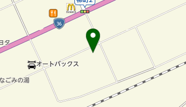 阿部商事株式会社燃料住設グループの地図画像
