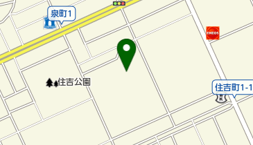 住吉泉町内会館の地図画像