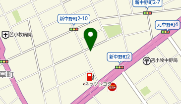 新中野総合福祉会館の地図画像