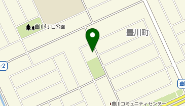 豊川総合福祉会館の地図画像