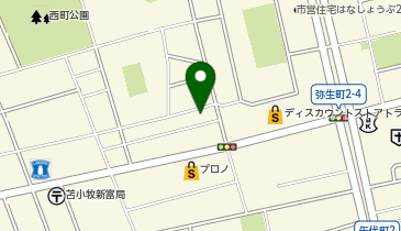 西町総合福祉会館の地図画像