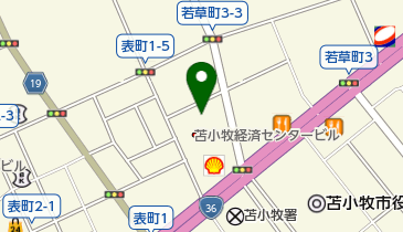 カトリック苫小牧教会の地図画像