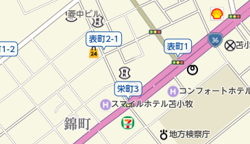 住拓工業株式会社の地図画像