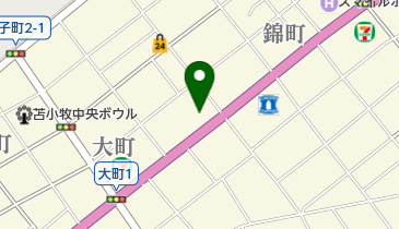 羅来亜亭の地図画像