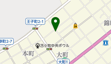 長内自転車商会の地図画像