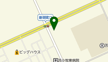 協同組合苫自整ビジネスサービス 苫小牧市交通部整備工場の地図画像