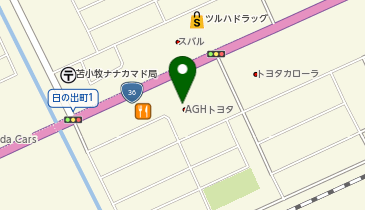 札幌トヨペット株式会社 クルマックス苫小牧店の地図画像