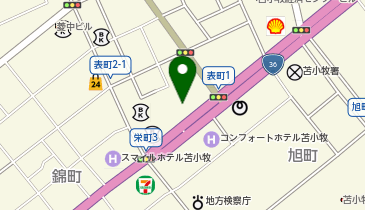 北洋証券株式会社苫小牧支店の地図画像