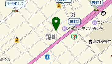 一花」(苫小牧市-スナック/パブ/クラブ-〒053-0023)の地図/アクセス