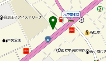 スケートハウス苫小牧の地図画像