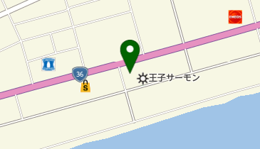 王子サーモン株式会社 苫小牧営業所の地図画像