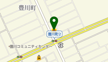 ピザハット 苫小牧豊川店の地図画像