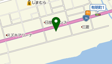 クリーンカー苫小牧の地図画像