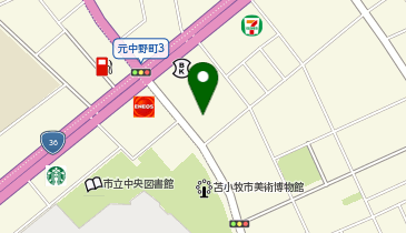 フィッシュランドプラスアウトドア苫小牧店の地図画像