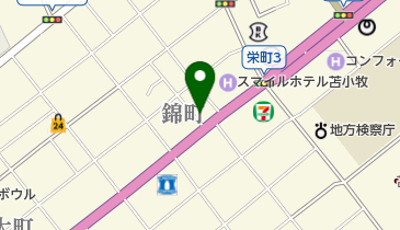 山口時計メガネ宝飾店の地図画像