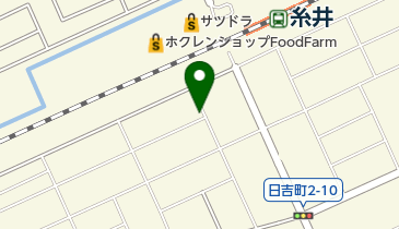 丸一塗料の地図画像