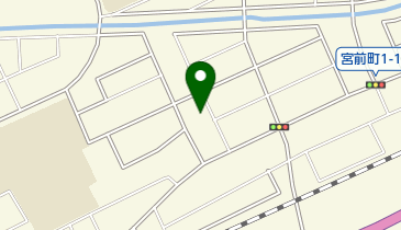 青信号の地図画像