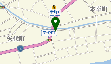 松の湯の地図画像