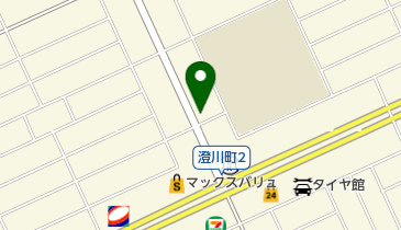 すみかわ理美容室の地図画像