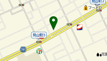 ひろ理容室の地図画像