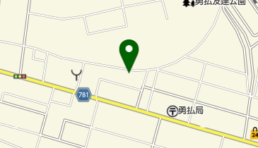 福井理容院の地図画像