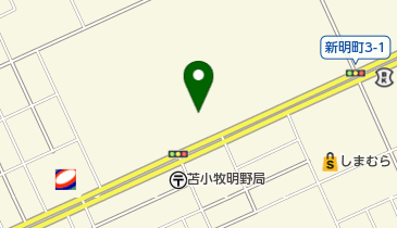 トヨタ輸送株式会社苫小牧営業所の地図画像