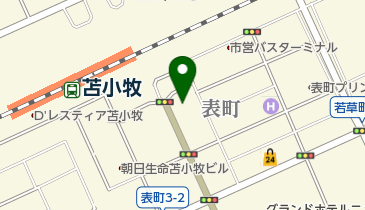 自衛隊札幌地方協力本部苫小牧出張所の地図画像