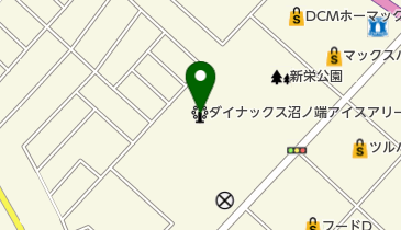 苫小牧市役所 総合政策部 スポーツ都市推進課 関連施設 ダイナックス沼の地図画像