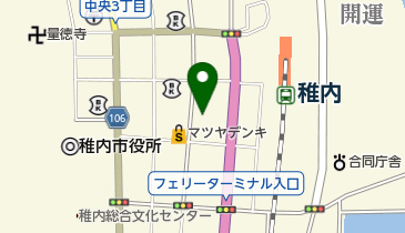 株式会社為安印舗の地図画像