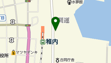 稚内エルピーガス事業協同組合の地図画像