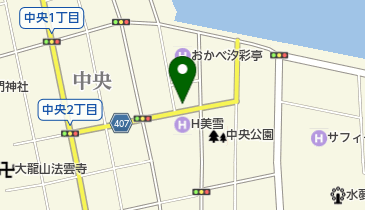 マネーショップ丸信の地図画像