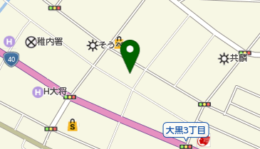 ダスキン宇田の地図画像