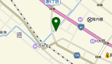 児玉ふとん店の地図画像