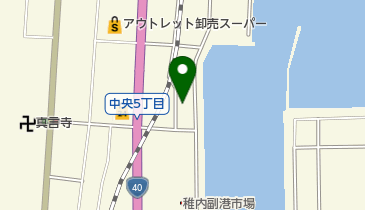 米倉水産株式会社の地図画像