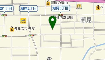 赤川クリーニング店の地図画像
