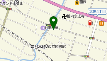 日の出クリーニング商会の地図画像