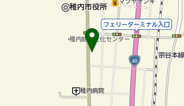 シューズ&バックヒロの地図画像