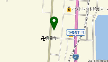 有限会社花田商店の地図画像