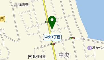 上田金物店の地図画像