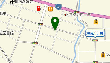 東洋時計メガネ店の地図画像