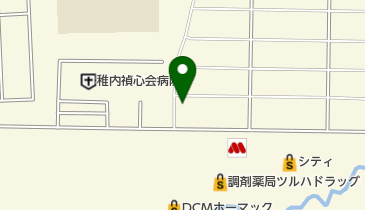 有限会社エースペイントの地図画像