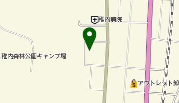 市立稚内病院 保育所の地図画像