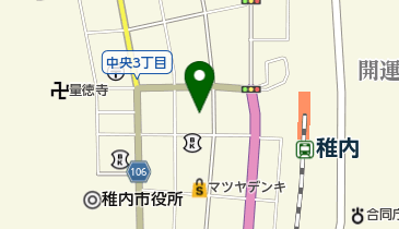 ペットショップカナリヤの地図画像