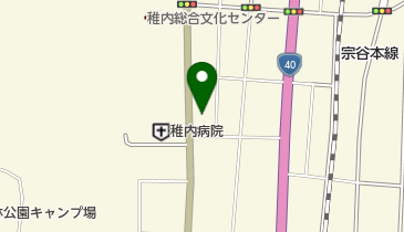 日本調剤稚内中央薬局の地図画像