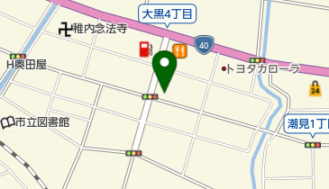 オキシマ理容の地図画像