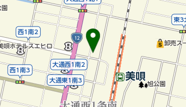 はやし洋服店の地図画像