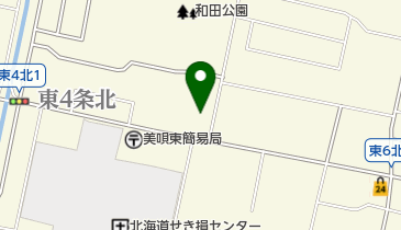 天理教 美唄分教会の地図画像