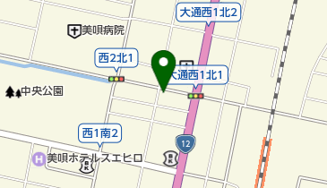 菅原自転車店の地図画像